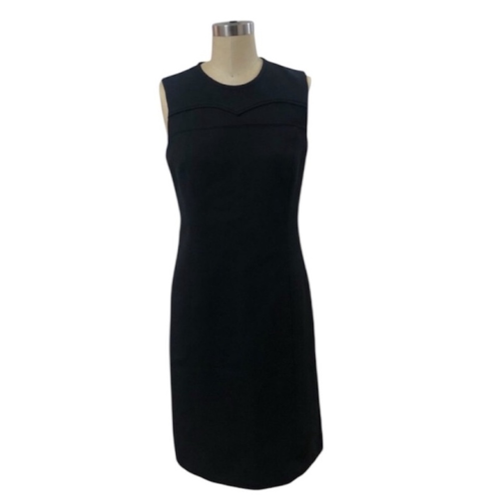 TORY BURCH Elegant Black Sleeveless Dress sz6 classic Midi black special events